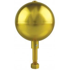 3" Gold Aluminum Ball
