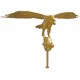 24" Gold Eagle Ornament