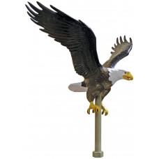 11" Natural Eagle Ornament