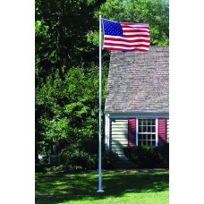 20' Fiberglass 3-Piece Flagpole
