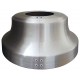 "Split" - High Profile "Trumpet" Aluminum Flash Collars