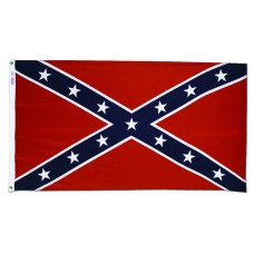 3x5' Lightweight Polyester Confederate (Rebel) Flag