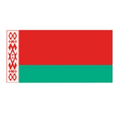 3x5' Lightweight Polyester Belarus Flag