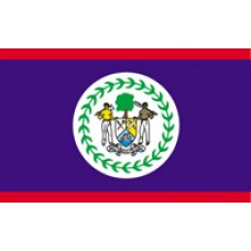 3x5' Lightweight Polyester Belize Flag
