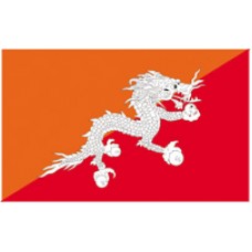 3x5' Lightweight Polyester Bhutan Flag