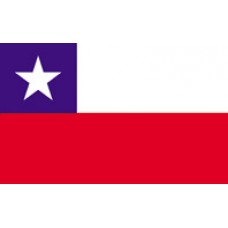 3x5' Lightweight Polyester Chile Flag
