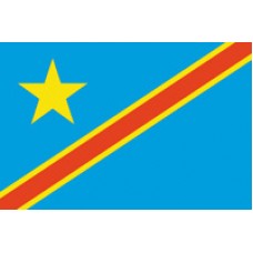5x8' Nylon Congo Demorcratic Republic Flag