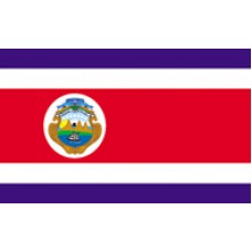 2x3' Nylon Costa Rica Flag