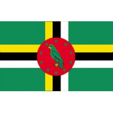 4x6" Hand Held Dominica Flag