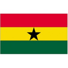 3x5' Lightweight Polyester Ghana Flag