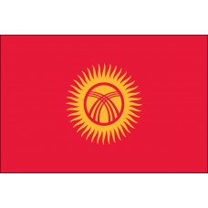 4x6' Nylon Kyrgyzstan Flag