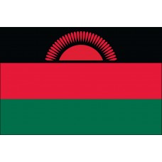 4x6" Hand Held Malawi Flag