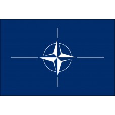 4x6" Hand Held NATO Flag
