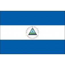 4x6" Hand Held Nicaragua Flag