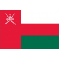 4x6" Hand Held Oman Flag
