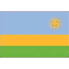 3x5' Nylon Rwanda Flag