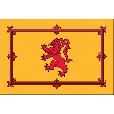 4x6" Hand Held Scotland Rampant Lion Flag
