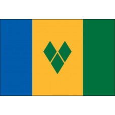 2x3' Nylon St Vincent Flag