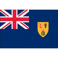 4x6" Hand Held Turks & Caicos Flag