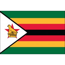 2x3' Nylon Zimbabwe Flag