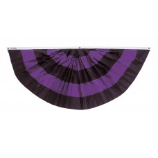 3x6' Nylon Mourning Full Fan 3x6' Nylon Mourning Full Fan