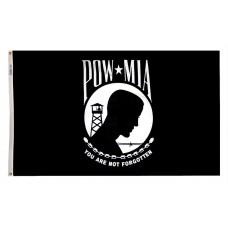 6x10' Nylon POW MIA (Double Panel) Flag