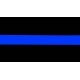 12x18" Nylon Police (Thin Blue Line) Flag