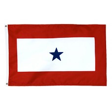 1 Blue Star Service Flag