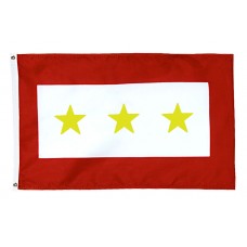 3 Gold Star Service Flag