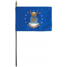 4x6" Hand Held Air Force Flag