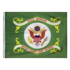 3x4' Nylon Army Retired Flag