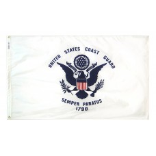 2x3' Nylon Coast Guard Flag