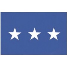 3x5' Nylon Lieutenant General Officer (Air Force) Flag