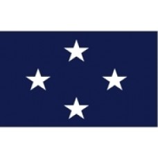 3x5' Nylon Admiral Officer (seagoing) Flag