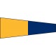 No. 0 "5" Pennant - Grommets