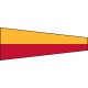 No. 0 "7" Pennant - Grommets