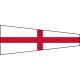No. 10 "8" Pennant - Grommets