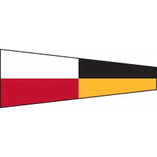 No. 3 "9" Pennant - Grommets