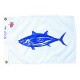 12x18" Nylon Tuna Flag 12x18" Nylon Tuna Flag