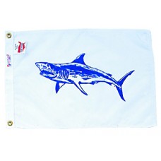 12x18" Nylon Mako Shark Flag