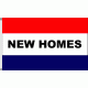 3x5' Nylon New Homes Flag