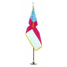Indoor 4x6' Episcopal Flag Set Indoor 4x6' Episcopal Flag Set