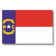 4x6" Hand Held North Carolina Flag