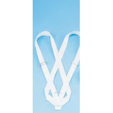 Double Webbing Parade Carrying Belt (White)